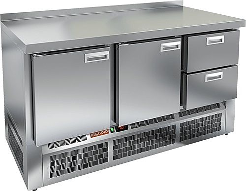 СТОЛ С МОРОЗ.ШКАФОМ HICOLD GNE112/BT миниатюра 2