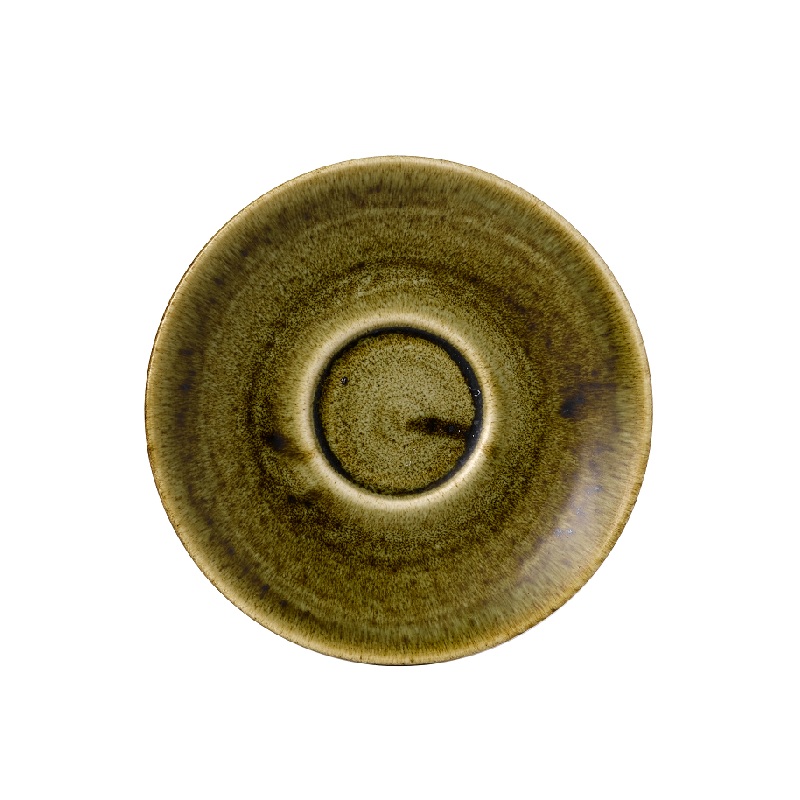 Блюдце 11,8см Stonecast Plume, цвет Olive PLGRESS1