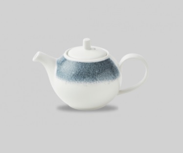 Чайник 0,42л, с крышкой, Raku Topaz Blue, Studio Prints RKTBSB151