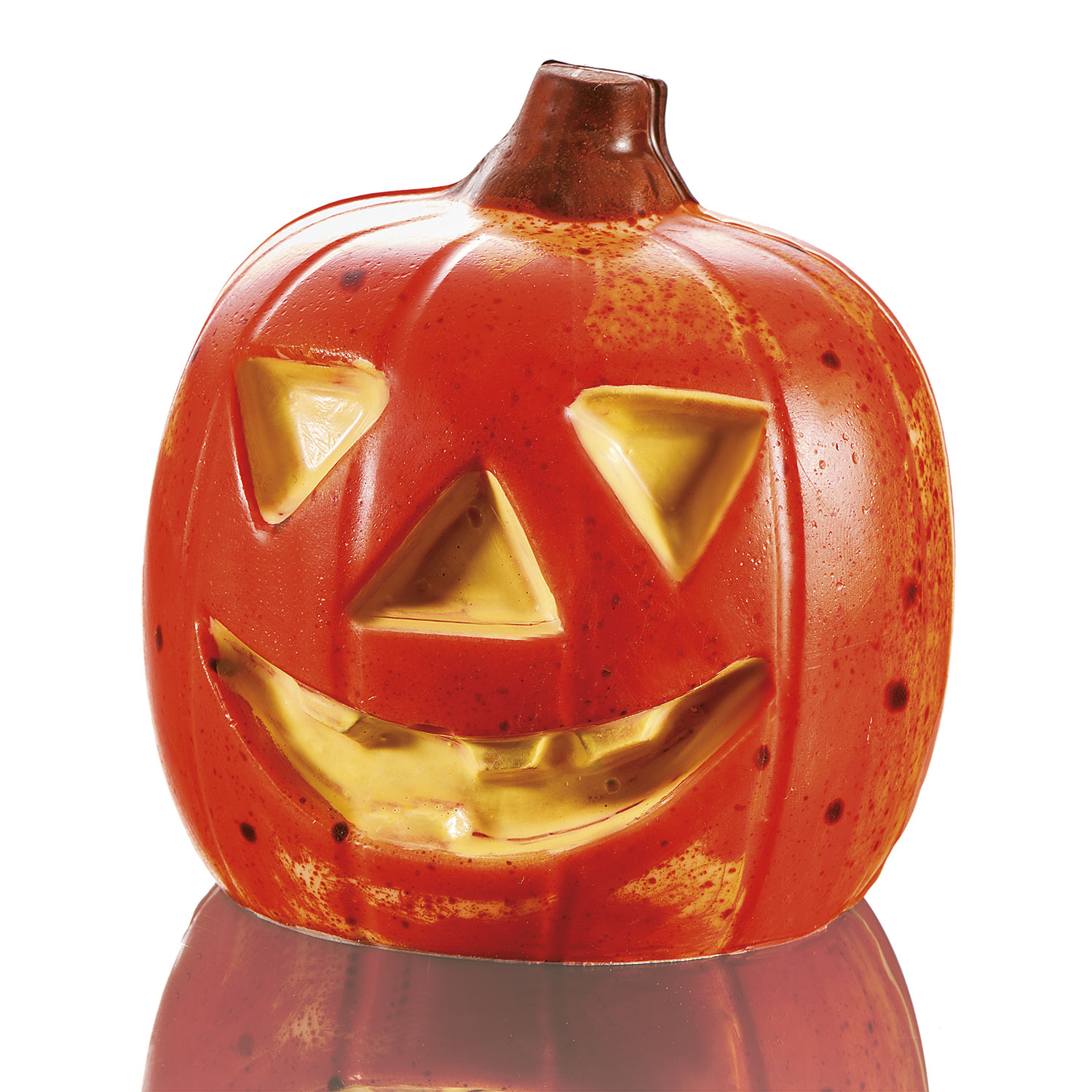 Форма д/шок. 3D "Pumpkin" 52x54xh132мм 140гр, пластик, 1 шт MAC324S