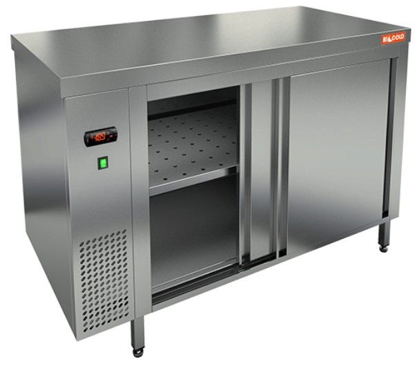 СТОЛ С ТЕПЛОВЫМ ШКАФОМ HICOLD TS 14 GN O миниатюра 2