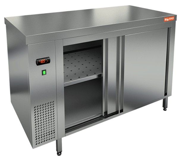 СТОЛ С ТЕПЛОВЫМ ШКАФОМ HICOLD TS 18 GN O миниатюра 2