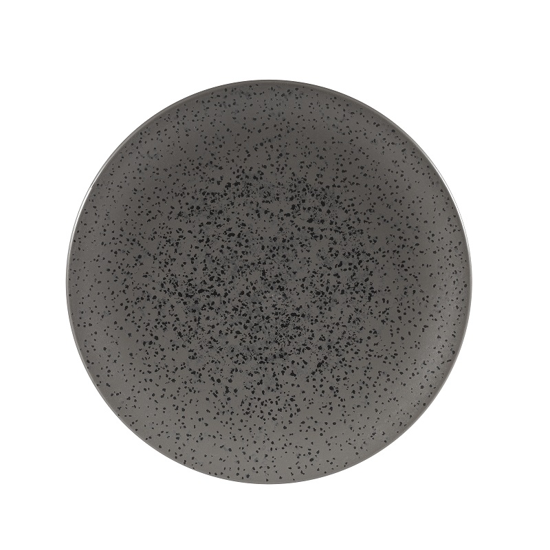 Тарелка мелкая 27см, без борта, Menu Shades, цвет Caldera Flint Grey ZCCGMC271