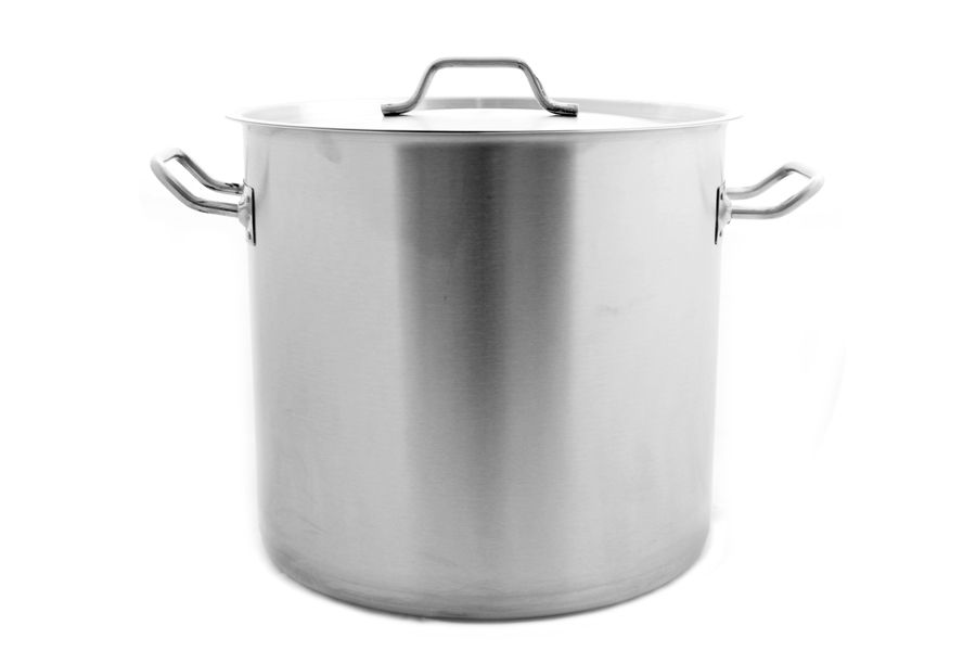 Кастрюля нерж с тройным дном 450x450мм объем 71,5L с дв.ручками, 101308 (Viatto) миниатюра 1