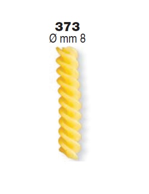 ФОРМА LA MONFERRINA ДЛЯ DOLLY / P.NUOVA FUSILLI (3 PRINCIPI) 8 ММ ДИАМЕТР 373 БРОНЗА