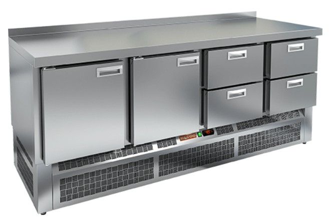 СТОЛ С ОХЛАЖД.ШКАФОМ HICOLD GNE1122/TN миниатюра 2