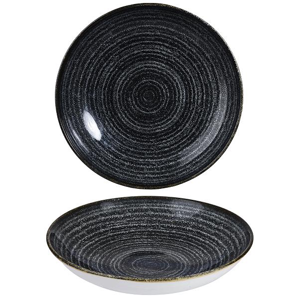 Салатник 0,42л d18,2см, без борта, цвет Charcoal Black, Studio Prints SPCBEVB71