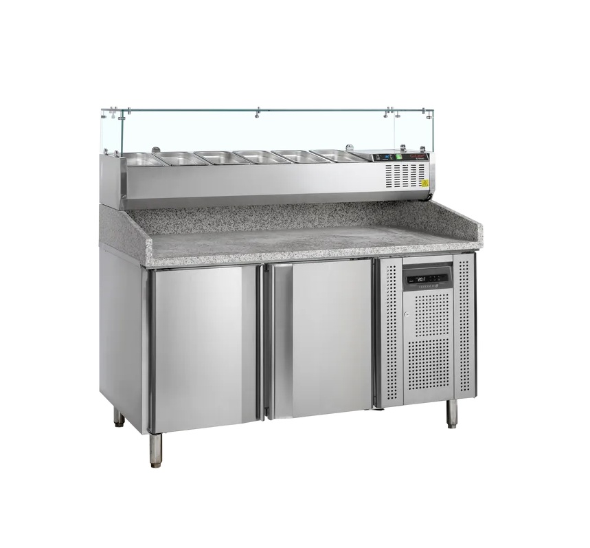 СТОЛ ДЛЯ ПИЦЦЫ TEFCOLD PT1200 + GVC38-150