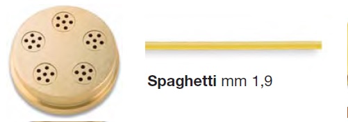 НАСАДКА-ЛАПШЕРЕЗКА Д/CHEF-IN-CASA SPAGHETTI 1,9 MM 283 миниатюра 1
