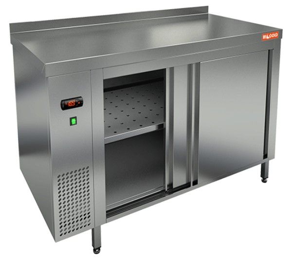 СТОЛ С ТЕПЛОВЫМ ШКАФОМ HICOLD TS 10 GN миниатюра 2