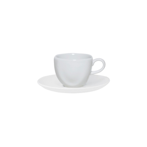 Пара кофейная WHITE (чашка 75мл и блюдце 12см) Oxford 077116, RB05-9504