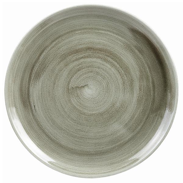 Тарелка мелкая 28,8см, без борта, Stonecast Patina, цвет Burnished Green PABGEV111
