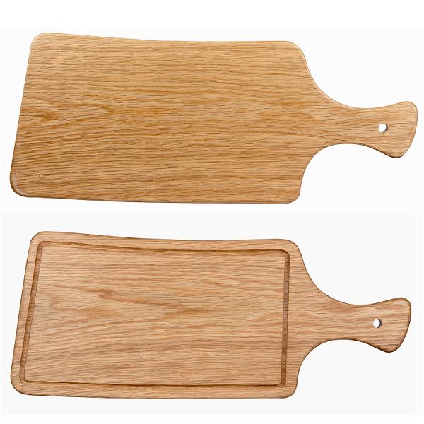 Блюдо деревянное 48х19,5см, с ручкой, Buffet Wood ZCAWRHB1