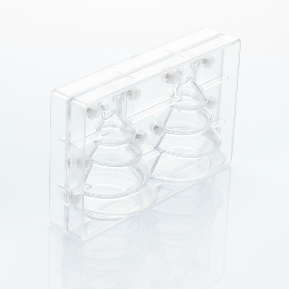 Форма д/шок. 3D "Hula Tree" d110мм h152мм, 2 ячейки, 200гр, п/к с магнитом BPA FREE 21SR100