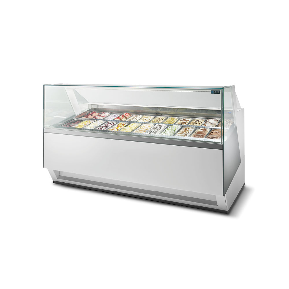 ВИТРИНА ДЛЯ МОРОЖЕНОГО ISA DIVA PLUS H140 170 VG RV - VP RV миниатюра 1