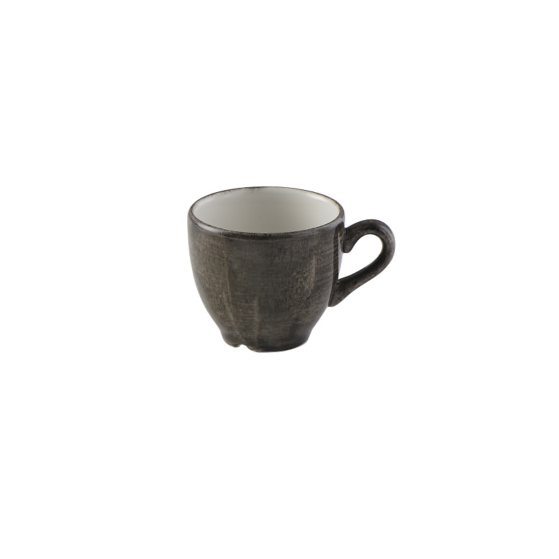 Чашка Espresso 100мл Stonecast Patina, цвет Iron Black PAIBCEB91