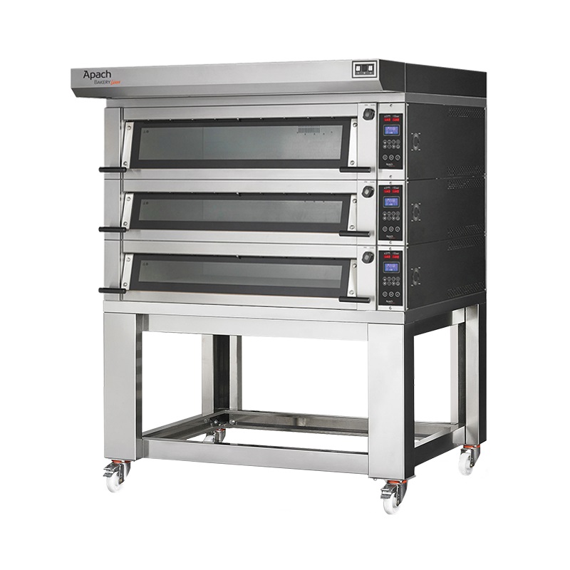 ПЕЧЬ ПОДОВАЯ С ПОДСТАВКОЙ БЕЗ НАПРАВЛЯЮЩИХ APACH BAKERY LINE E4LK2L EMP