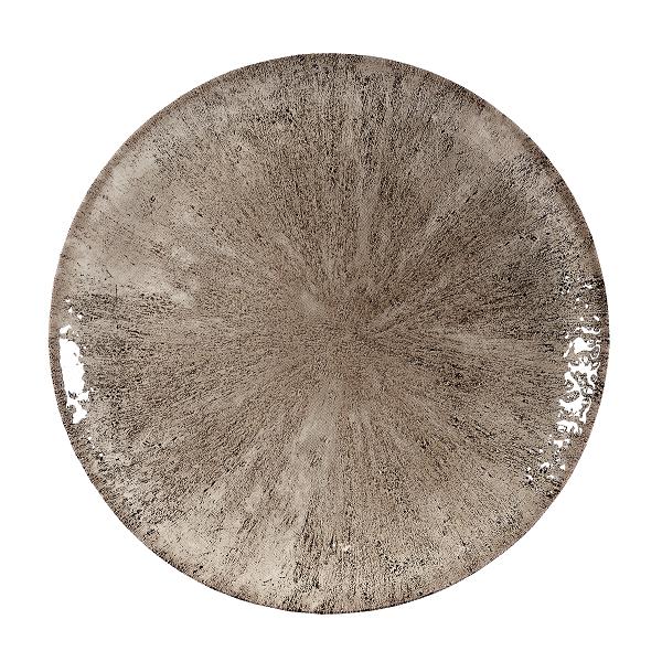 Тарелка мелкая 28,8см, без борта, цвет Stone Zircon Brown, Studio Prints STZBEV111