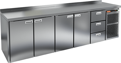 СТОЛ С ХОЛОДИЛЬНЫМ ШКАФОМ HICOLD SN 11113 BR2 TN (R290)