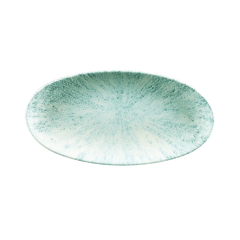 Блюдо овальное CHEFS 29,9х15см, без борта, цвет Stone Aquamarine, Studio Prints STAMOV301