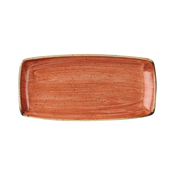 Блюдо сервировочное 29,5х15см, без борта, Stonecast, цвет Spiced Orange SSOSOP111