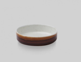 Тарелка сервировочная 12см h3см 0,17л, Nourish, цвет Siena Barley White NSSWSSMD1