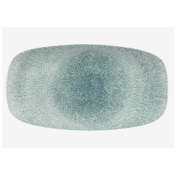 Блюдо прямоугольное CHEFS 35,5х18,9см, без борта, цвет Raku Jade Green, Studio Prints RKJGXO141