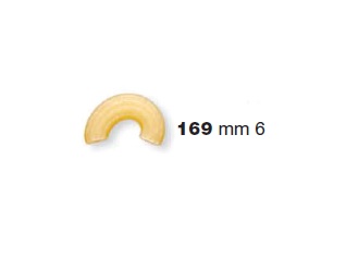 ФОРМА LA MONFERRINA ДЛЯ P6/P12 CURVI RIGATI 6 MM 169 БРОНЗА