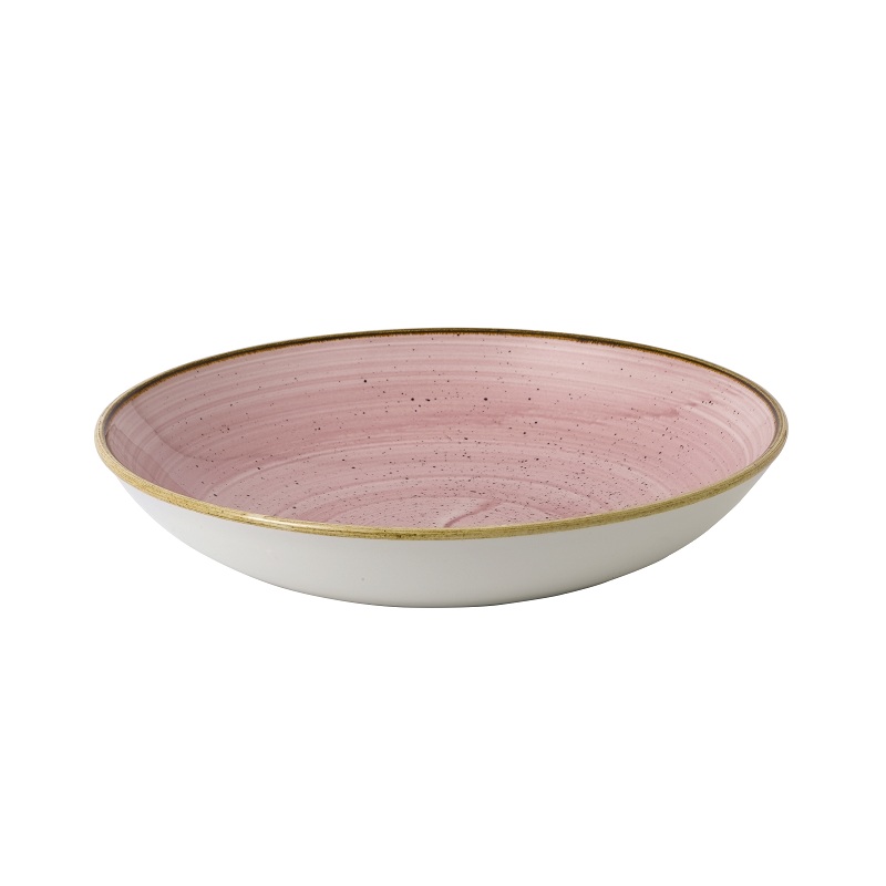 Тарелка глубокая 24,8см 1,13л, без борта, Stonecast, цвет Petal Pink SPPSEVB91