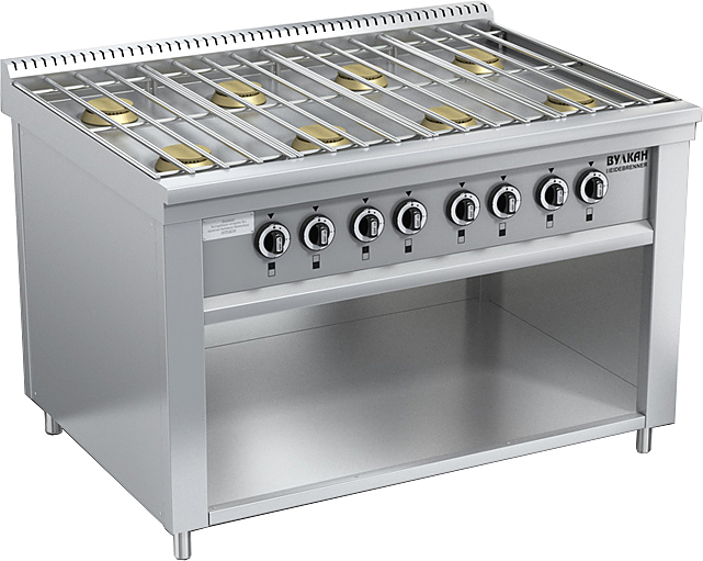ПЛИТА ГАЗОВАЯ ВУЛКАН-HEIDEBRENNER ПРГ-IIА-8М STANDART серия 700 АРТ.82410