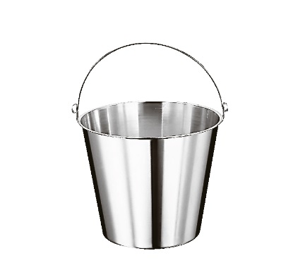 Ведро 10 л, d=30 см, h=25 см, н/ст. 41960-10