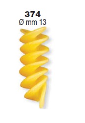 ФОРМА LA MONFERRINA ДЛЯ DOLLY / P.NUOVA FUSILLI (2 PRINCIPI) 13 ММ ДИАМЕТР 374 БРОНЗА