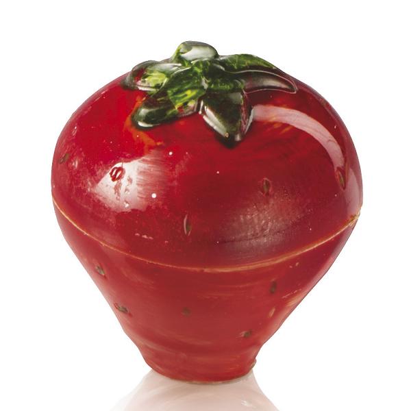 Форма д/шок. 3D "Клубника" d28мм h32мм, 28 ячеек, 12гр, п/к 20FRUIT03