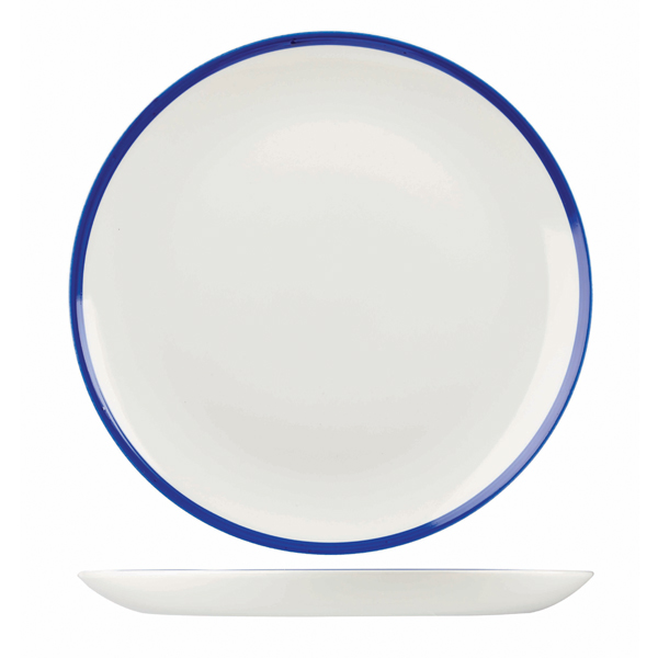 Тарелка мелкая 16,5см Retro Blue WHBBEVP61
