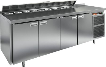 СТОЛ ДЛЯ САЛАТОВ HICOLD SL2-1111SN (1/6) С КРЫШК