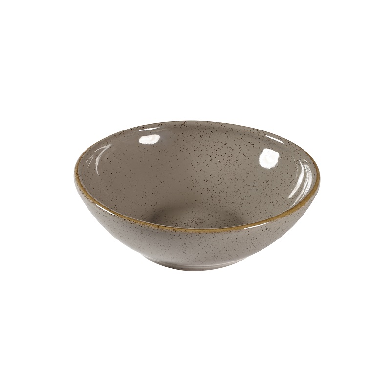 Салатник 0,26л d13см h4,5см, без борта, Stonecast, цвет Peppercorn Grey SPGSBSB91