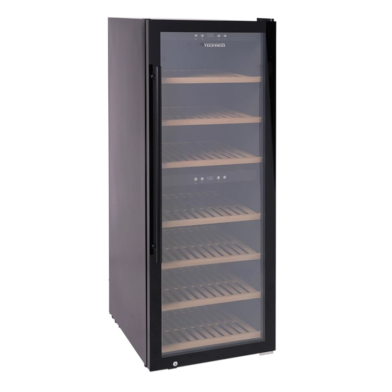 ШКАФ ВИННЫЙ ВЕНТ.МЕТАЛ. TECFRIGO SOMMELIER 302 FG ЧЕРНЫЙ миниатюра 1