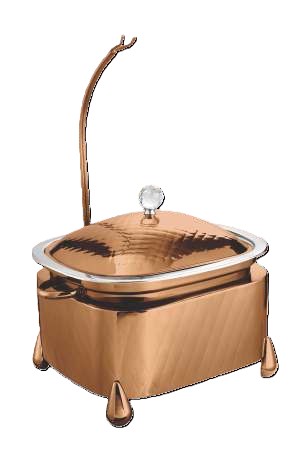 Мармит настольный (чефиндиш) 6л , Rose Gold Quartz QZ/02/02