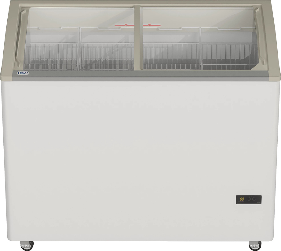 ЛАРЬ МОРОЗИЛЬНЫЙ HAIER SD-336AELUA ГНУТОЕ СТЕКЛО