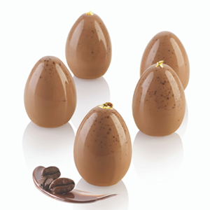 Форма силик. д/вып. SILIKOMART "Яйцо", 12 ячеек d34мм h47мм, EGG30