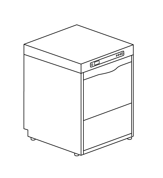 МАШИНА СТАКАНОМОЕЧНАЯ DIHR DS 40 T+DDE миниатюра 1