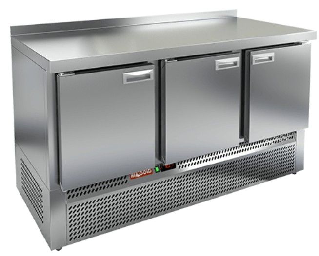 СТОЛ С ОХЛАЖД.ШКАФОМ HICOLD GNE111/TN миниатюра 2