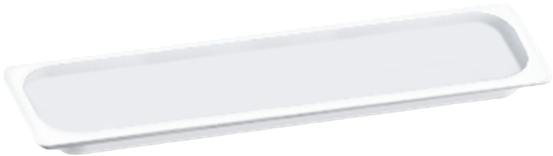 Гастроемкость GN 2/4 h20мм, меламин, цвет белый S-2505