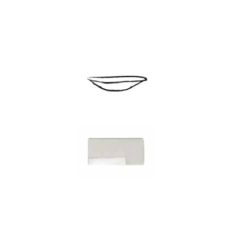 Салатник d33см h6,5см, керамика, цвет BLANC, Reflets d'Argent 963587