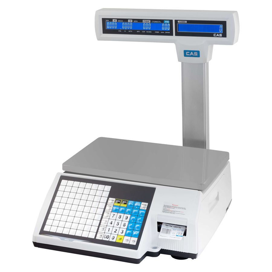 ВЕСЫ ЭЛ.ТОРГОВЫЕ CAS CL-5000J-06IP миниатюра 2