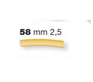 ФОРМА LA MONFERRINA ДЛЯ Р6/P12 BUCATINI/SEDANINI LISCI 2,5 MM 58 БРОНЗА