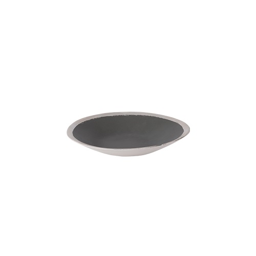 Тарелка глубокая 20см h4см, керамика, цвет ANTHRACITE, Reflets d'Argent 963598