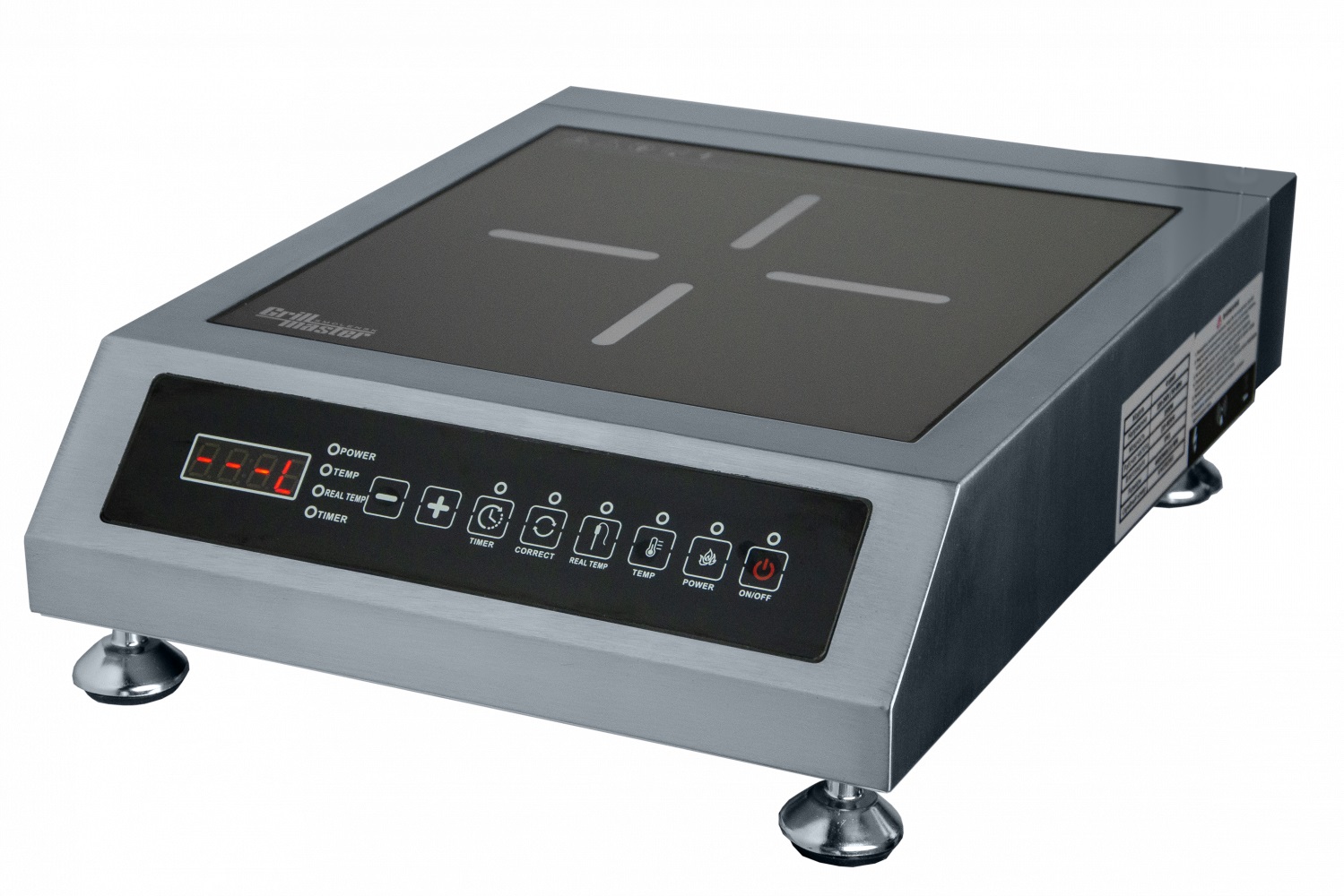 ПЛИТА ИНДУКЦИОННАЯ GRILL MASTER Ф1ВИП (С ТЕРМОЩУПОМ) 60018