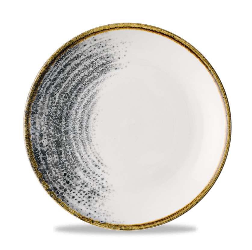 Тарелка мелкая 16,5см, без борта, цвет Black, Studio Prints Homespun Accents HABKEVP61