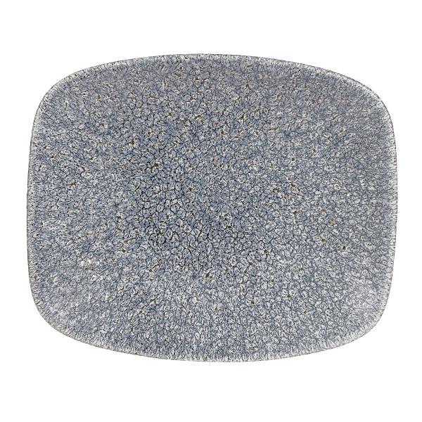 Блюдо прямоугольное CHEFS 15,4х12,6см, без борта, цвет Raku Topaz Blue, Studio Prints RKTBOBL11
